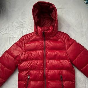 THICK Guess Red Puffer Jacket